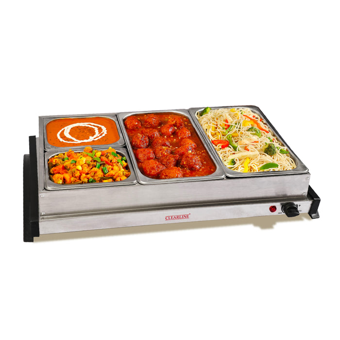 Food Warmer Cum Buffet Server online in North India — CLEARLINE