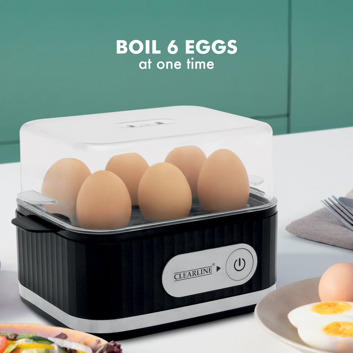 Clearline Egg Boiler with free Egg Poaching Tray (EB-01)